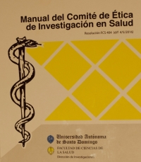 Ciencias de la Salud UASD publica un Manual del Comité de Ética de Investigación