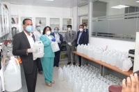 UASD anuncia entrega gel antibacterial a Servicio Nacional de Salud para recintos carcelarios