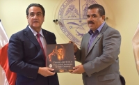 Rector UASD recibe visita senador provincia Elías Piña