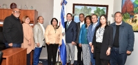 Rectora UASD realiza visita al cónsul dominicano en NY
