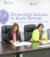 UASD y UNIBE firman convenio para intercambiar experiencias en la docencia,  investigación y cultura