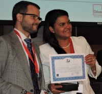 Catedrática de la UASD obtiene en Chile premio  durante el V congreso  de Seguridad Vial