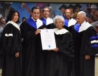 UASD otorga título de “Profesora Honoraria” a la docente cubana Turner Martin