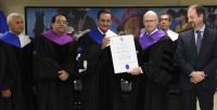 UASD entrega título doctor honoris causa al francés Stanislas Dehaene