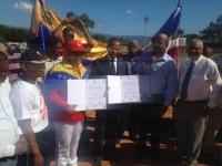 Alcaldía de Barahona declara huéspedes distinguidos al rector de la UASD y al embajador de Venezuela