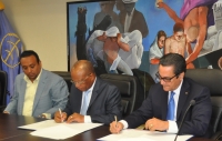 UASD y OTTT  firman convenio de colaboración interinstitucional