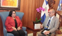 Rectora UASD recibe visita presidente Misión Médica Internacional  de Puerto Rico
