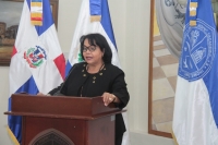 UNIVERSIDAD DE EL SALVADOR  INVISTE A LA  RECTORA DE LA UASD COMO DOCTORA  HONORIS CAUSA