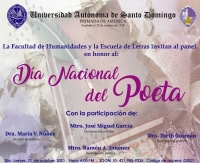 Escuela de Letras UASD conmemora en grande este jueves el Día Nacional del Poeta