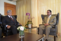 Rector UASD recibe visita del Embajador dominicano en Japón