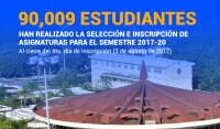 Al cierre del 4to. día de inscripción (3-8-2017) la UASD inscribe 90,000 estudiantes