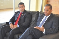 Embajador de Venezuela visita al rector de la UASD