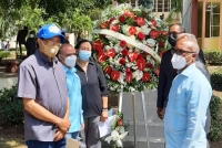 UASD conmemora con una ofrenda floral el 27 aniversario desaparición de Narcisazo