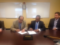 UASD y Universidad de Florida firman carta de intención